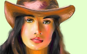 DrawSomething の カウボーイ の絵