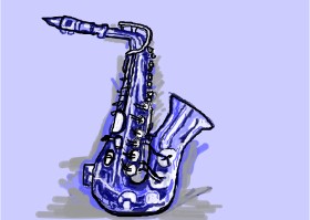 𝐓𝐎𝐏𝑅𝑂𝐴𝐶𝐻™ の サックス の絵