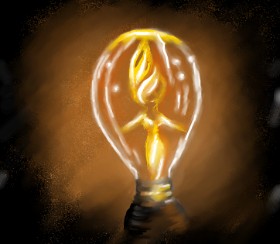 Dexl の 電球 の絵