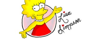 DebbyLee の リサ・シンプソン の絵
