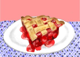 Drawing of Pie by SAM AKA MARGARET 🙄