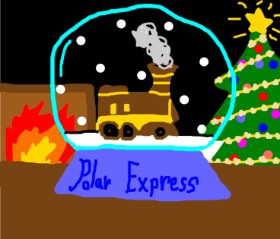Drawing of Snow globe by StarArtist1309