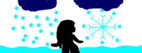 KAYLEN の 雪の結晶 の絵