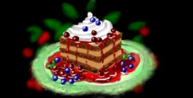 Eclat de Lune の ケーキ の絵