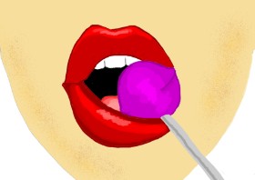 Рисунок на тему «Леденец» — автор: Vicki