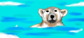 Jenny の ホッキョクグマ の絵