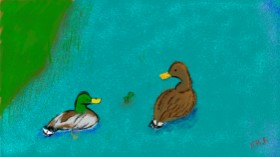 Obnoxious But Consistent の アヒル の絵
