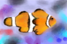 Рисунок на тему «Clownfish» — автор: Nero