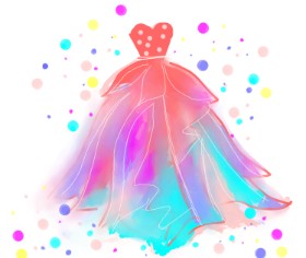 Cookie の ドレス の絵