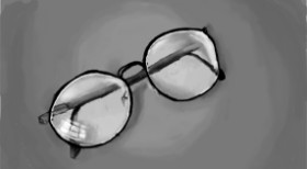 Unknown の 眼鏡 の絵