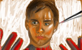 Herbert の スパイダーマン の絵