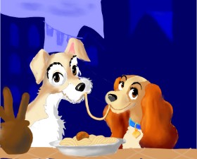 Sofie の スパゲッティ の絵