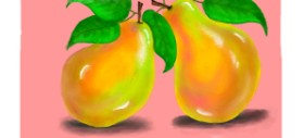 Рисунок на тему «Груша» — автор: DebbyLee