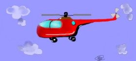 Helikopter - autor: love
