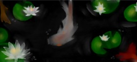 Gi の スイレン の絵
