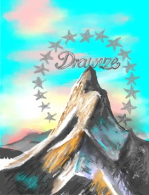 Drawing of Mountain by ⋆su⋆vinci彡