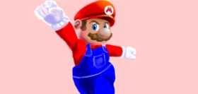 Drawing of Super Mario by Temüjin