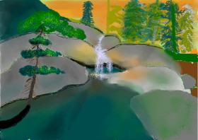 𝐓𝐎𝐏𝑅𝑂𝐴𝐶𝐻™ の 川 の絵