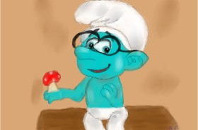 Aley の スマーフ の絵