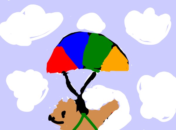 Fallschirm-Zeichnung von Dogemaster2.0
