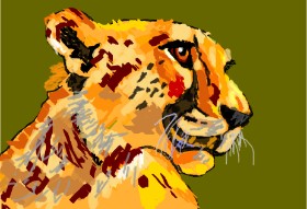 𝐓𝐎𝐏𝑅𝑂𝐴𝐶𝐻™ の チーター の絵
