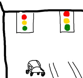 NevaeHeaveN の 信号機 の絵