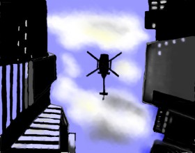 Helikopter - autor: Cec