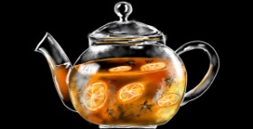 Drawing of Teapot by Eclat de Lune