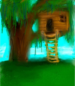 Drawing of Treehouse by Sweetheart♥︎