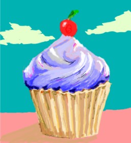 Drawing of Muffin by Belem