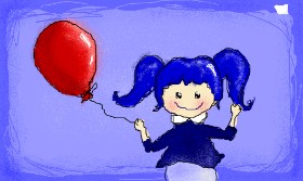 Paranoia の 風船 の絵