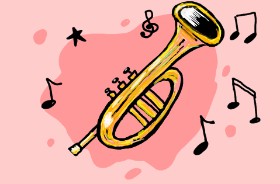 zeenmachine の トランペット の絵