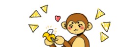 what の バナナ の絵
