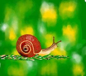 Joze の カタツムリ の絵