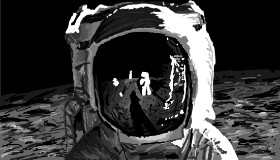 Рисунок на тему «Космонавт» — автор: Sam