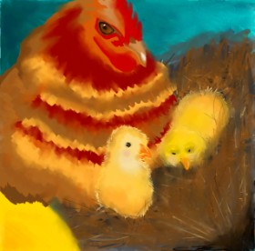 Drawing of Chicken by 👽mint