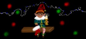 Çhåching の クリスマスエルフ の絵