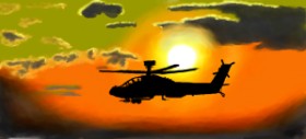 Helikopter - autor: Calaverita