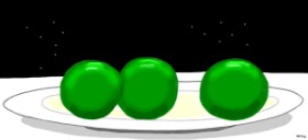 Drawing of Peas by Rosstheartist