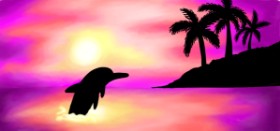 archeo (imbackyo) の イルカ の絵