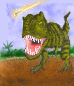 👽mint の ティラノサウルス・レックス の絵