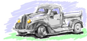 chipichipi chapachapa の トラック の絵