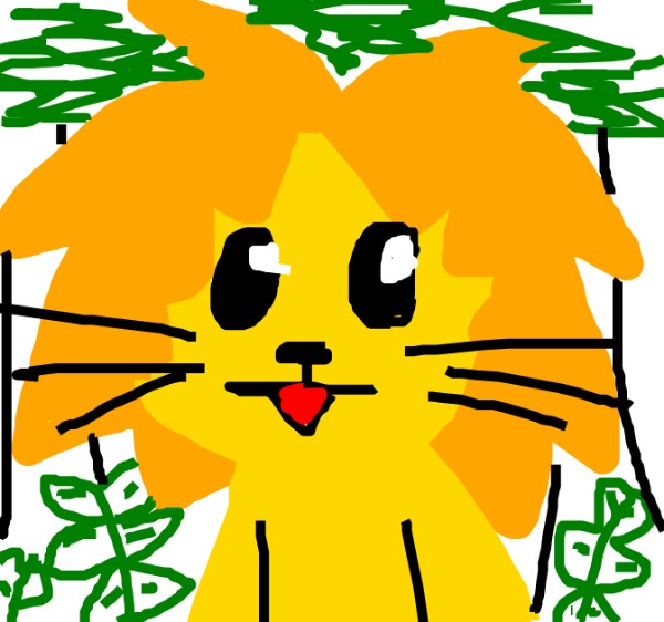 Drawing of Lion by des