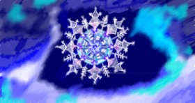 SAM AKA MARGARET 🙄 の 雪の結晶 の絵