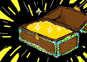 Lolo の 宝箱 の絵