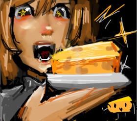 Silly の チーズ の絵