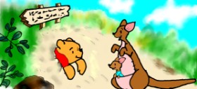 Drawing of Kangaroo by Kim
