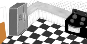 Kühlschrank-Zeichnung von Randar
