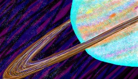 Saturn - autor: Sam