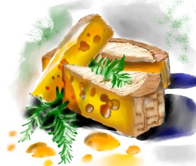 Ryomen の チーズ の絵
